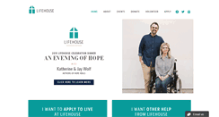 Desktop Screenshot of lifehousehouston.org